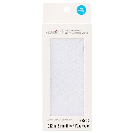 3mm Thick Adhesive Foam Dots by Recollections™